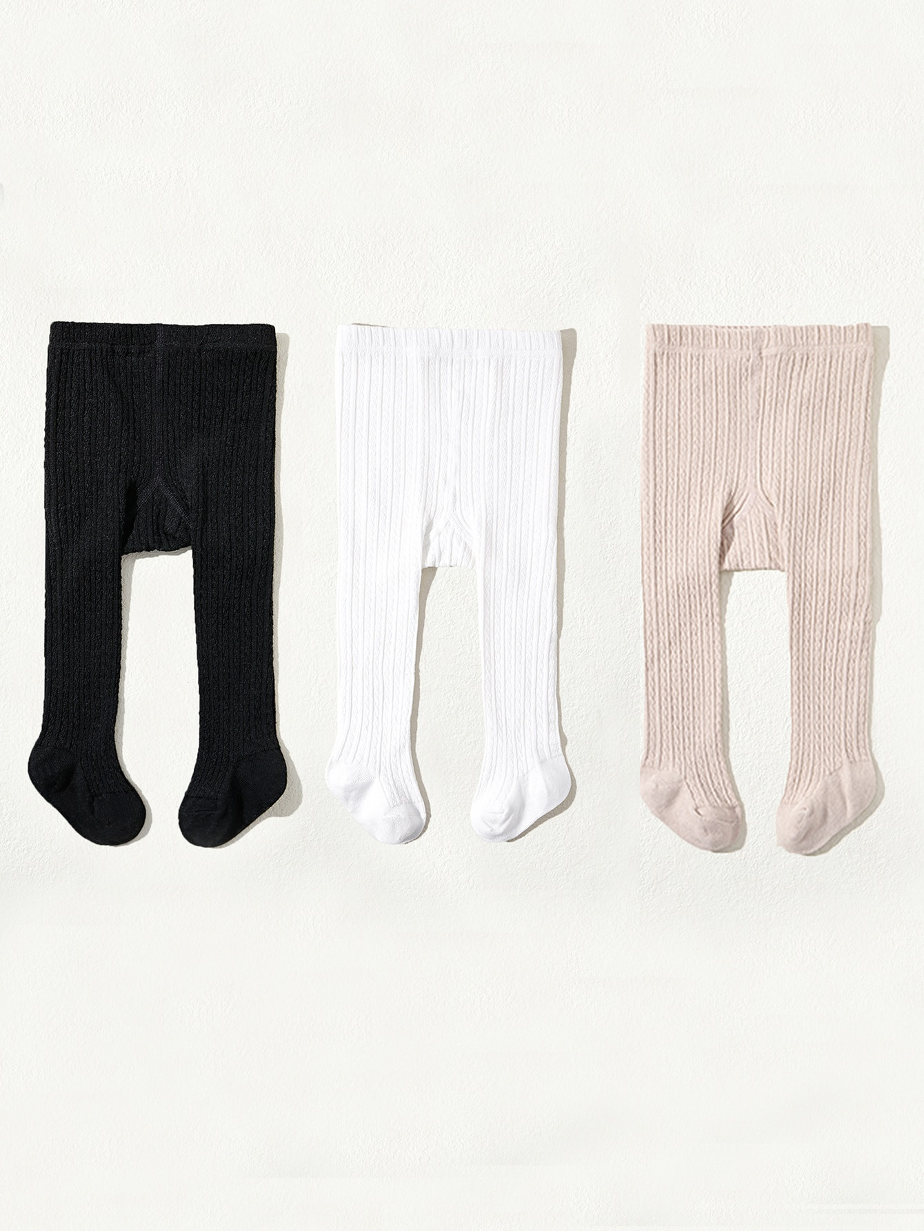3pairs Baby Mixed Color Tights | SHEIN