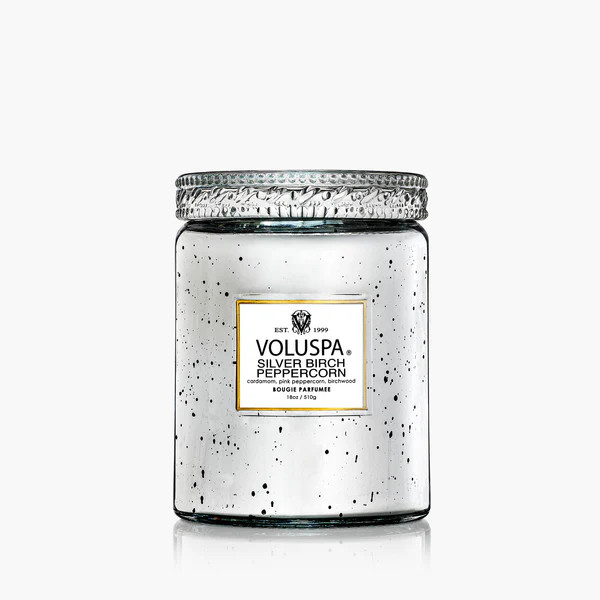 Silver Birch Peppercorn - Large Jar Candle | Voluspa