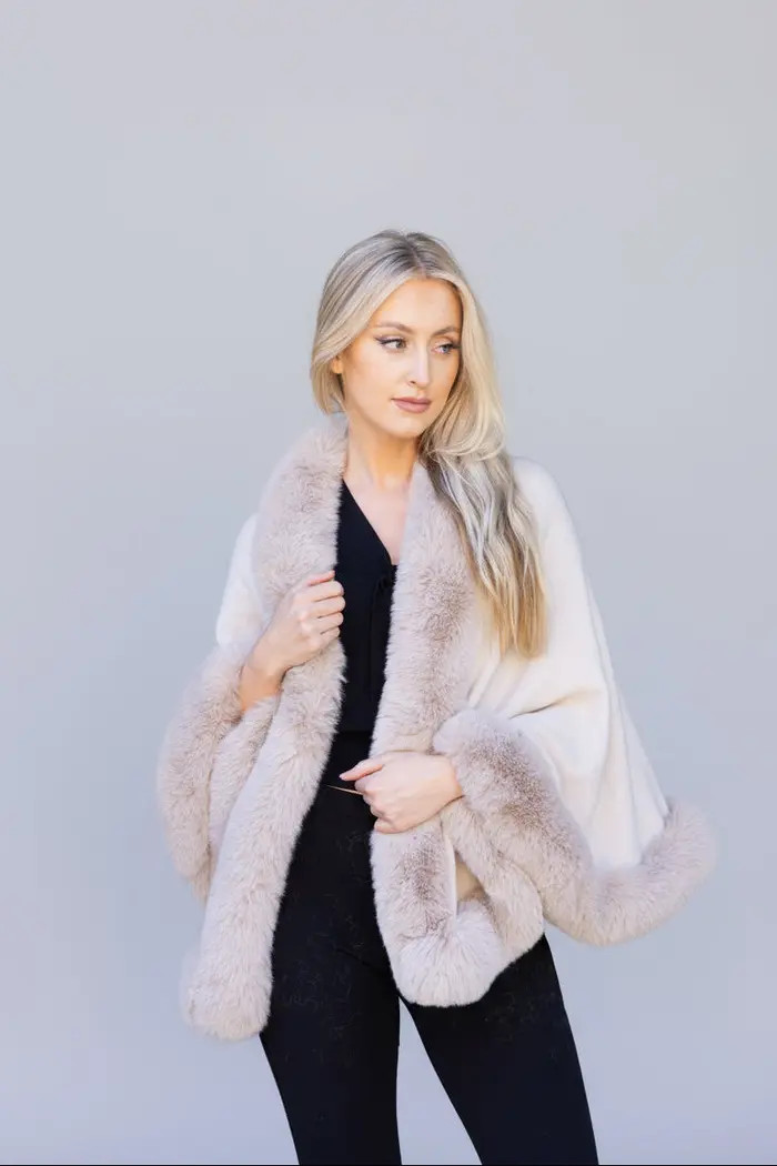 Le Fafo Jiana Wrap Cape | Nordstrom | Nordstrom