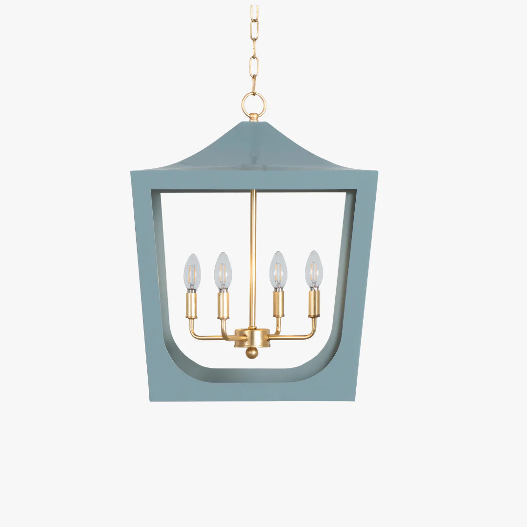 Blue Pagoda Lantern Pendant | Dear Keaton