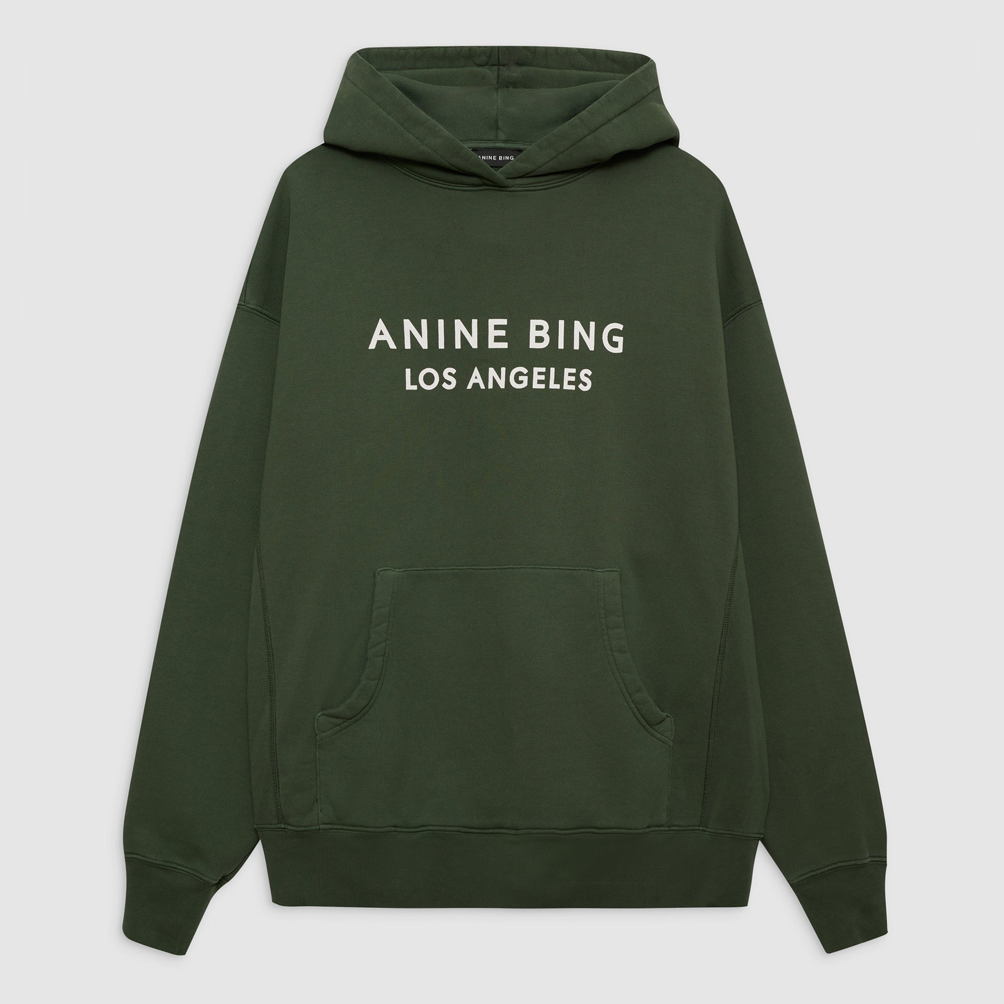 Anine Bing Alto Cotton-Jersey Hoodie - XS | Coggles | Coggles (Global)