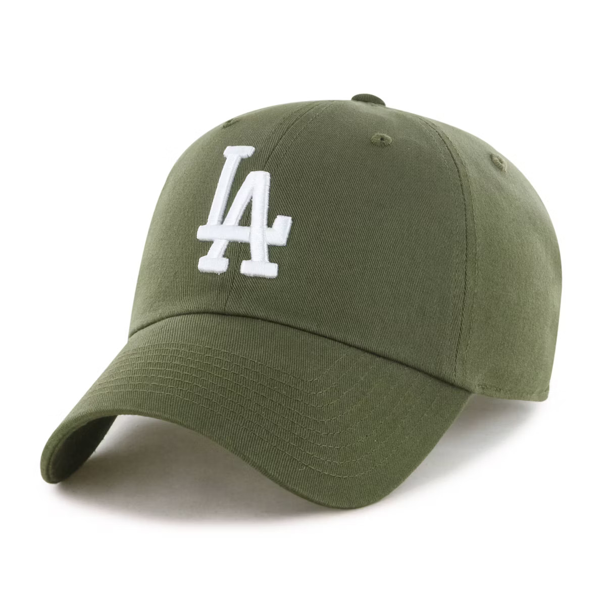 MLB Los Angeles Dodgers Clean Up Hat - Sandalwood: Adjustable Cotton Baseball Cap | Target