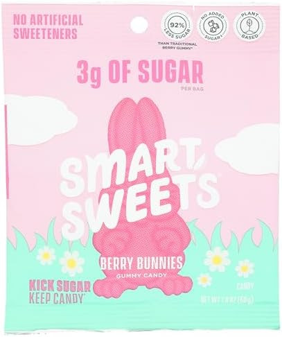 SMART SWEETS Berry Bunnies Gummy Candy, 1.8 Ounce | Amazon (US)