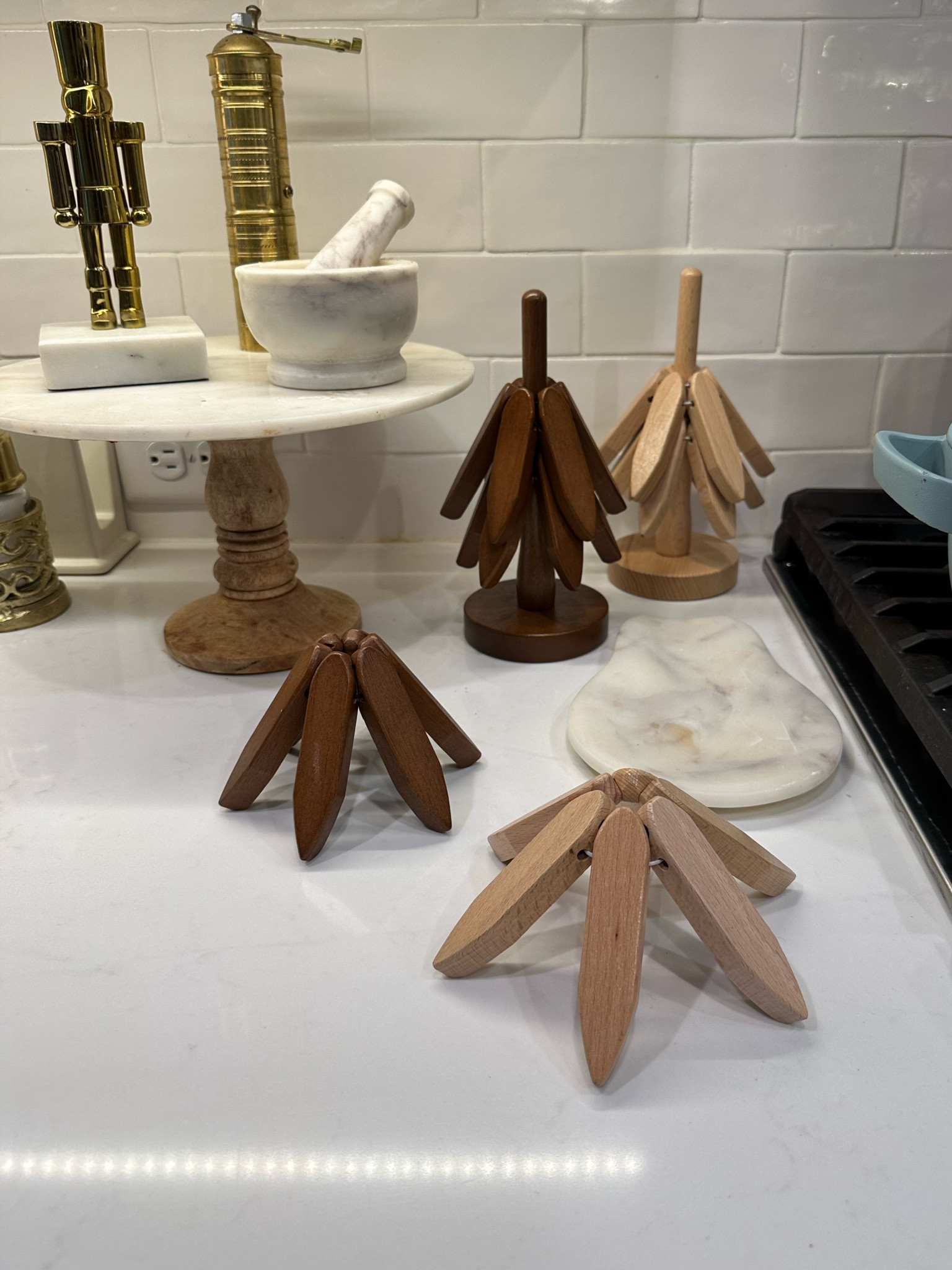 Christmas tree trivets 

#LTKFindsUnder50 #LTKSeasonal #LTKHome