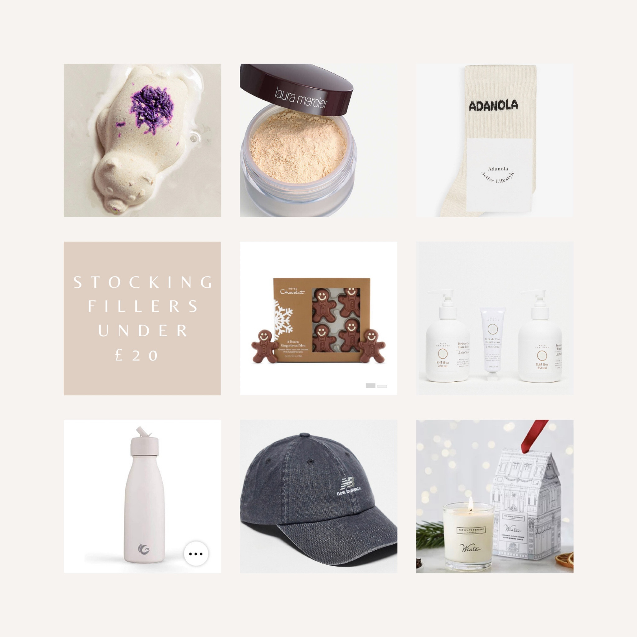 GIFT GUIDE - STOCKING FILLERS UNDER £20 

#LTKGiftGuide