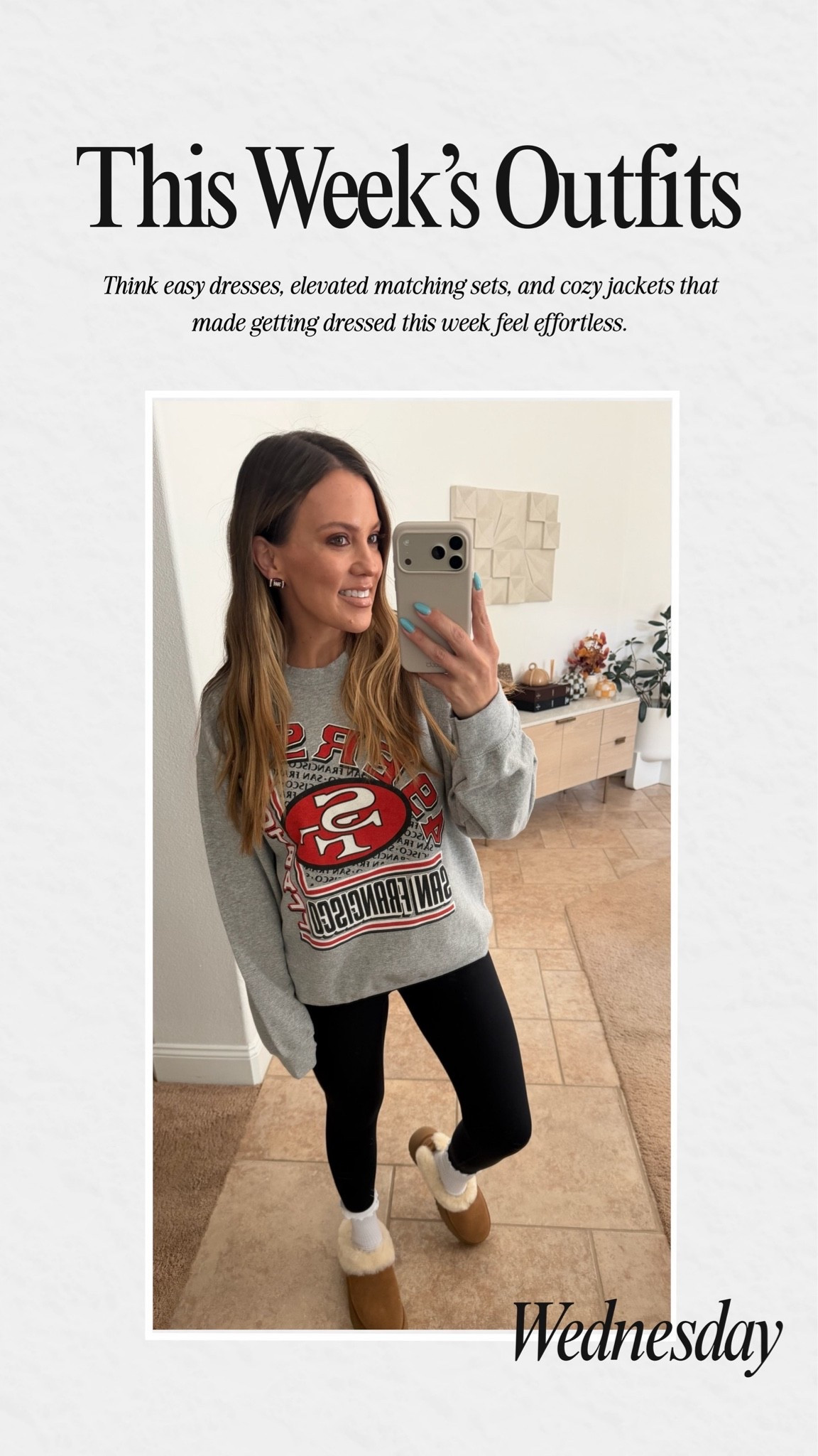 This week’s outfits! 

fall fashion, women’s fall fashion, fall outfits, fall staple pieces, 49ers, football game, game day looks, football outfit, trendy fashion

#LTKootd