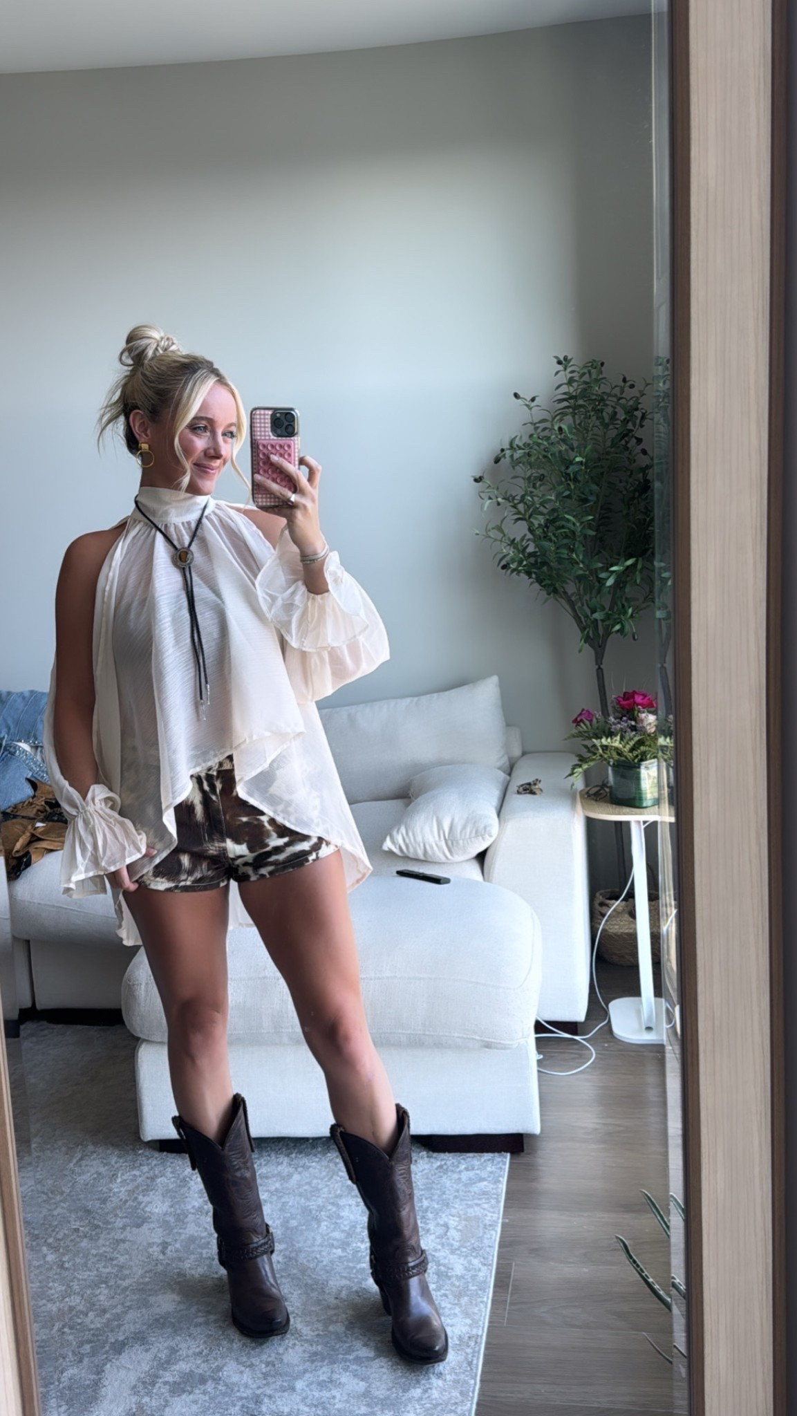 Country concert outfit🤎🤎

#LTKootd #LTKdayinmylife #LTKgrwm