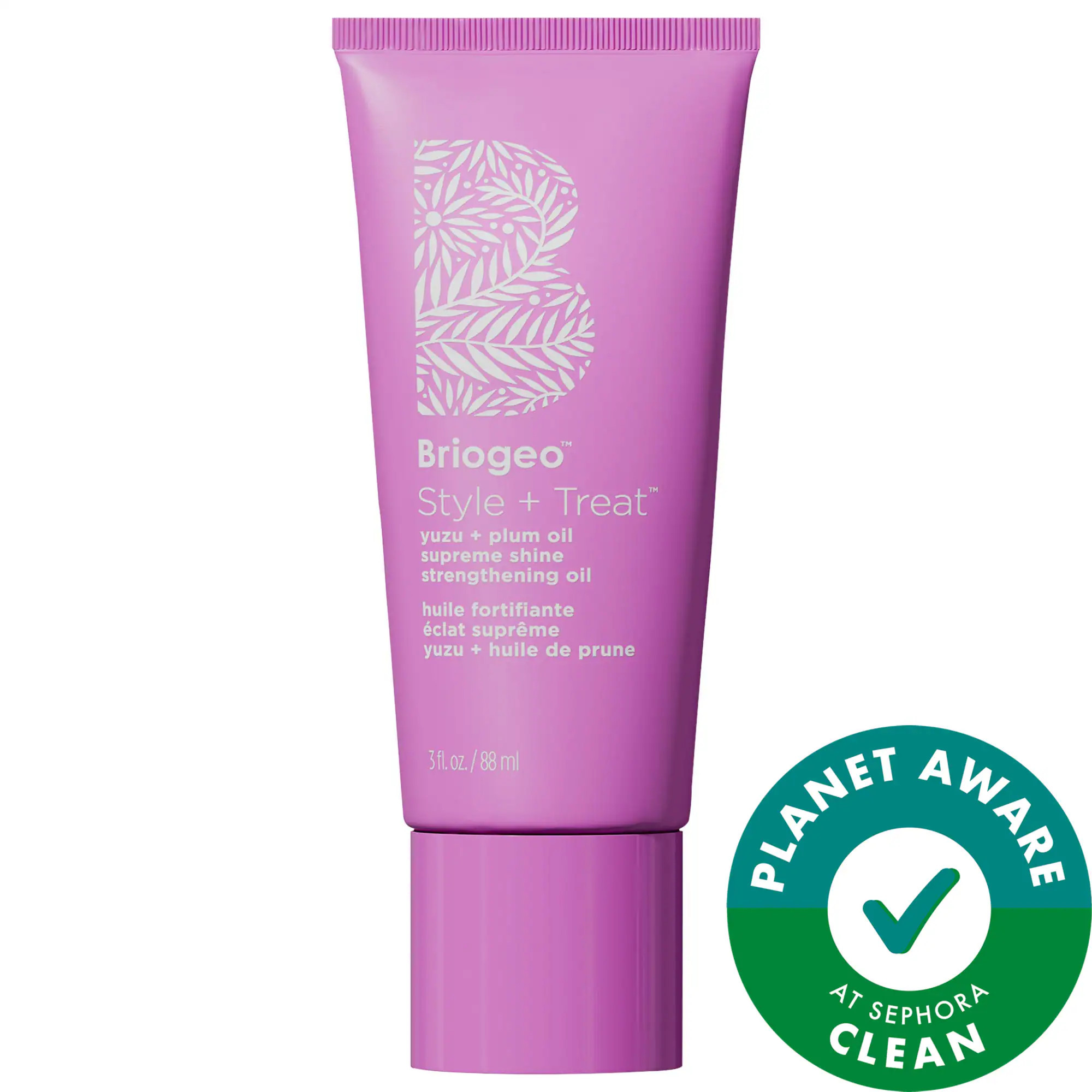 Briogeo Style + Treat Supreme Shine Strengthening & Styling Oil for Thick Hair 3 oz/88 ml | Sephora (US)