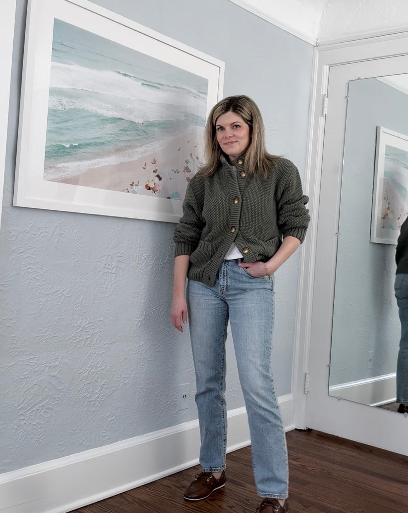 Spring out idea when it’s chilly. Love these boat shoes that are currently on sale. I went down a half size 

#LTKSaleAlert #LTKShoeCrush #LTKFindsUnder100