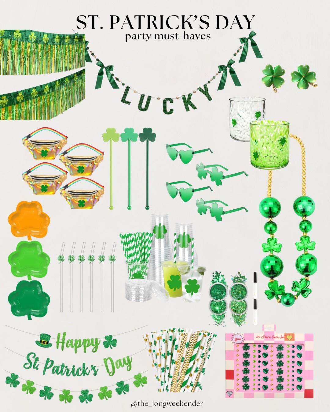 Amazon St. Patrick’s Day Party Must-Haves ☘️✨

#LTKSeasonal #LTKHome #LTKTravel
