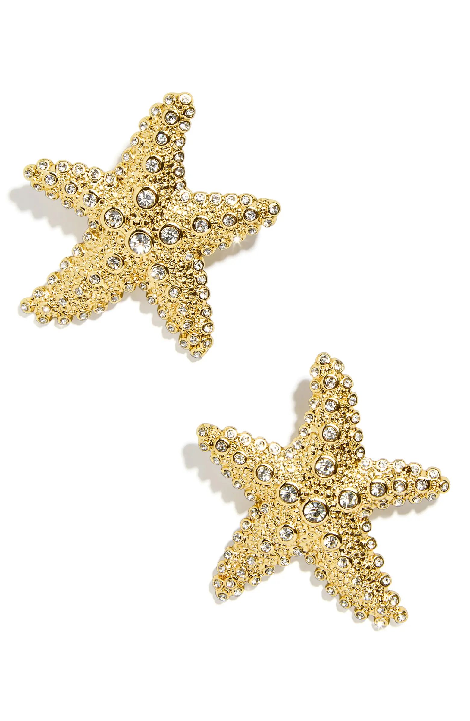 BaubleBar Sea Star Pavé Statement Earrings | Nordstrom | Nordstrom