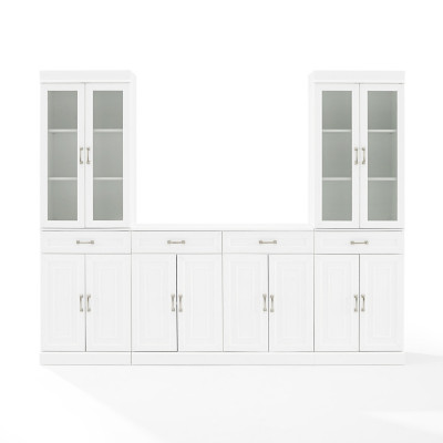 Crosley Furniture Stanton 3-Piece Sideboard and Pantry Set | Ashley Homestore