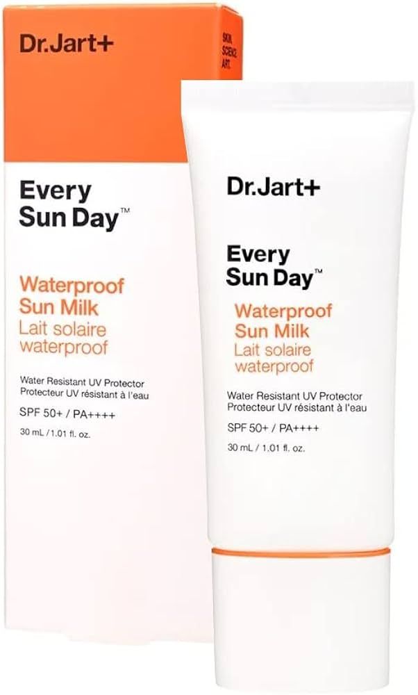 Dr.Jart+ Every Sun Day-Waterproof Sun Milk-All Skin Type SPF50+ / PA++++ 30ml(1.01 fl.oz.) Water ... | Amazon (US)