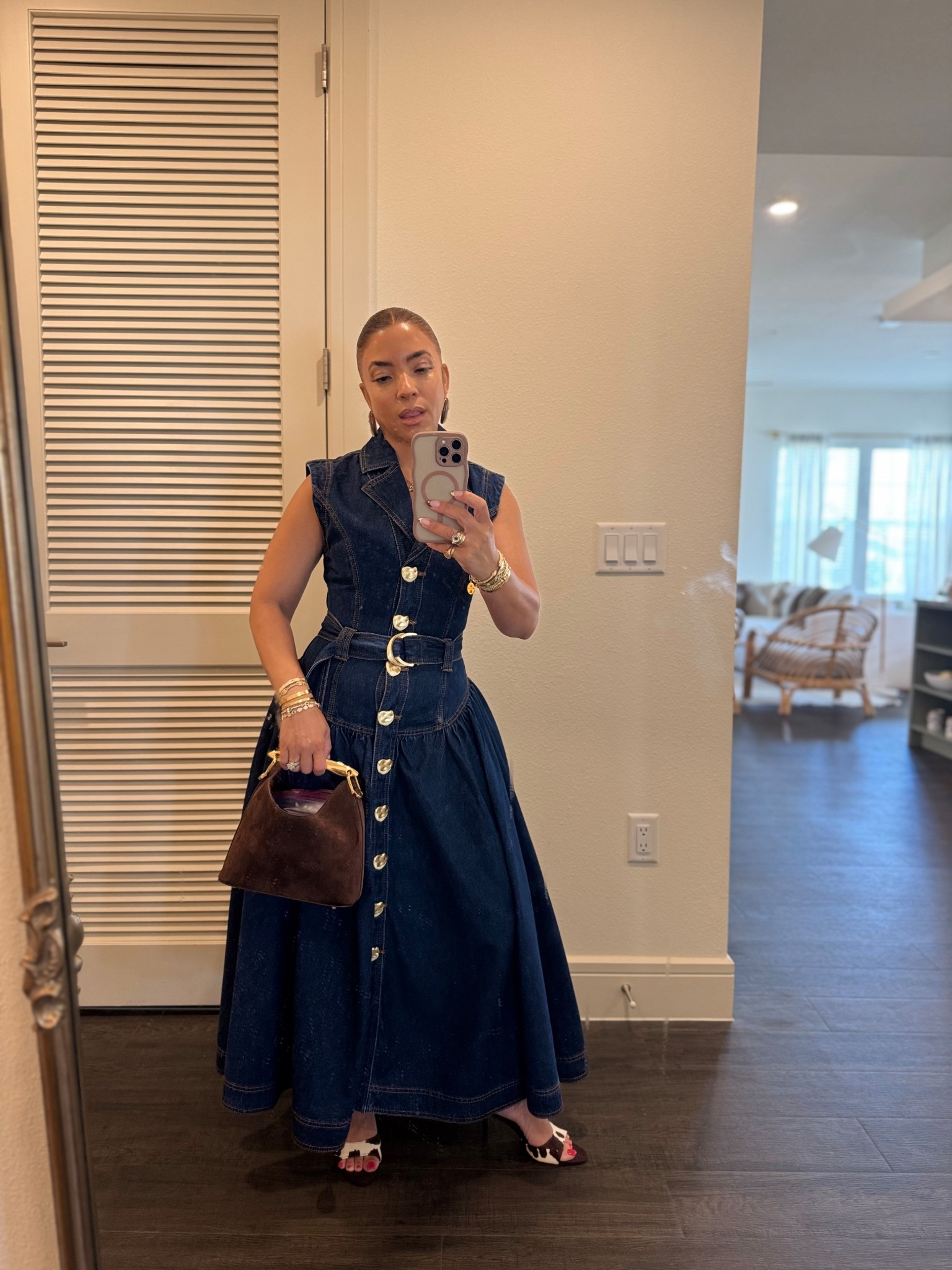 Just a cute denim dress 🥰

#LTKStyleTip #LTKOver40