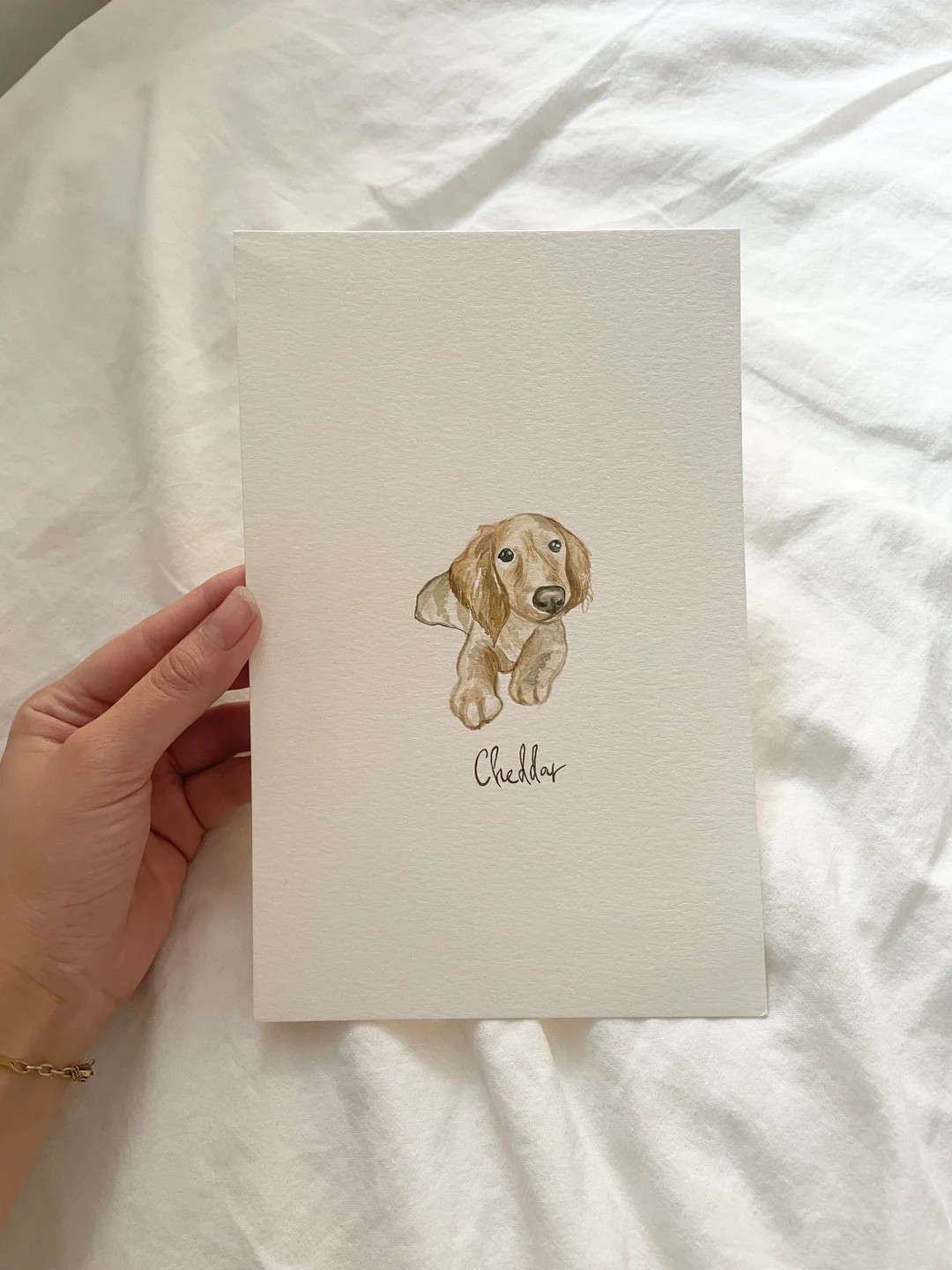 Mini Custom Watercolor Pet Portrait, Dog Portraits From Photos,dog Portraits From Photos, Pet Pai... | Etsy (US)