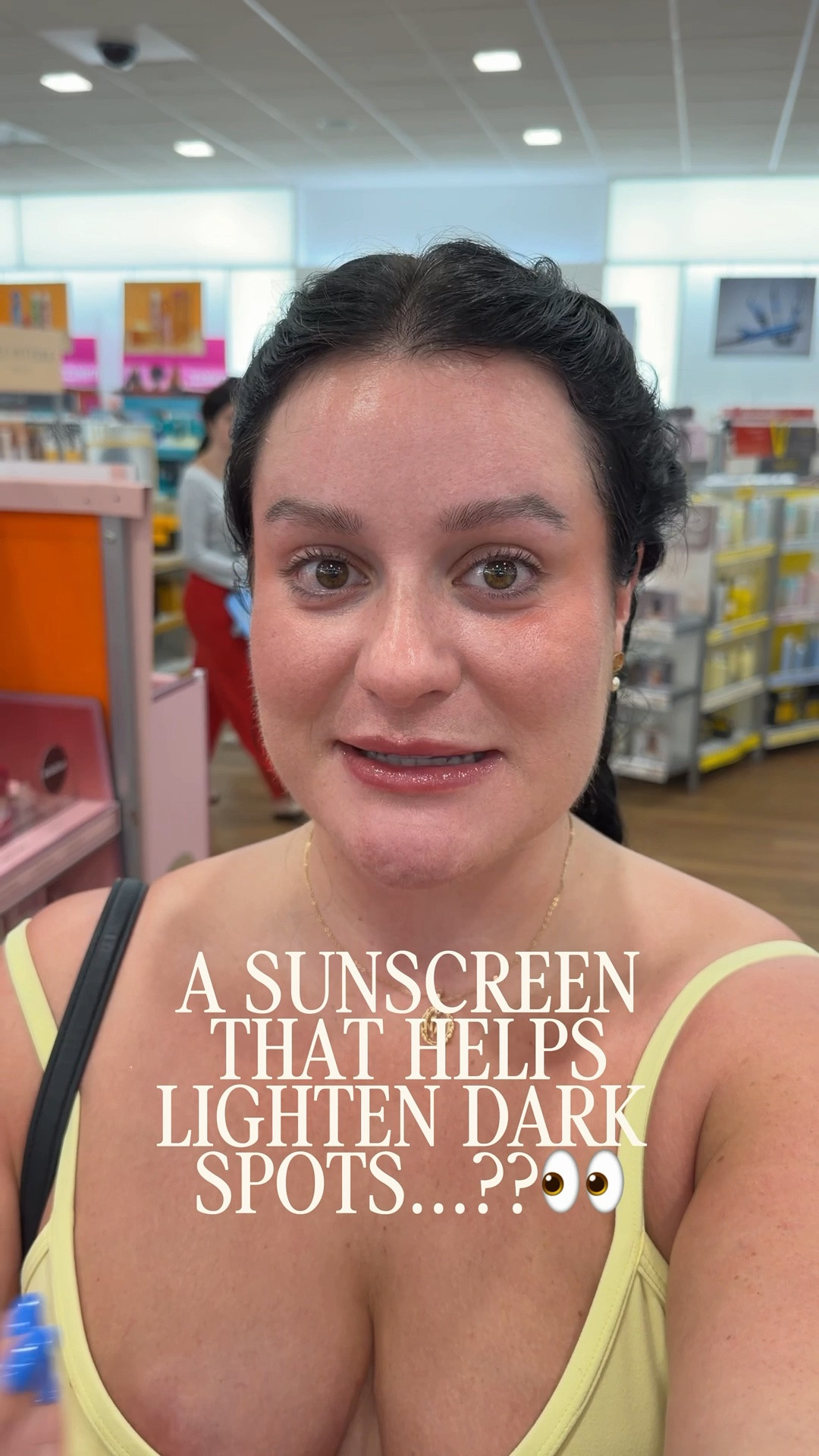 a sunscreen that helps lighten your dark spots…? 👀

#LTKBeauty
