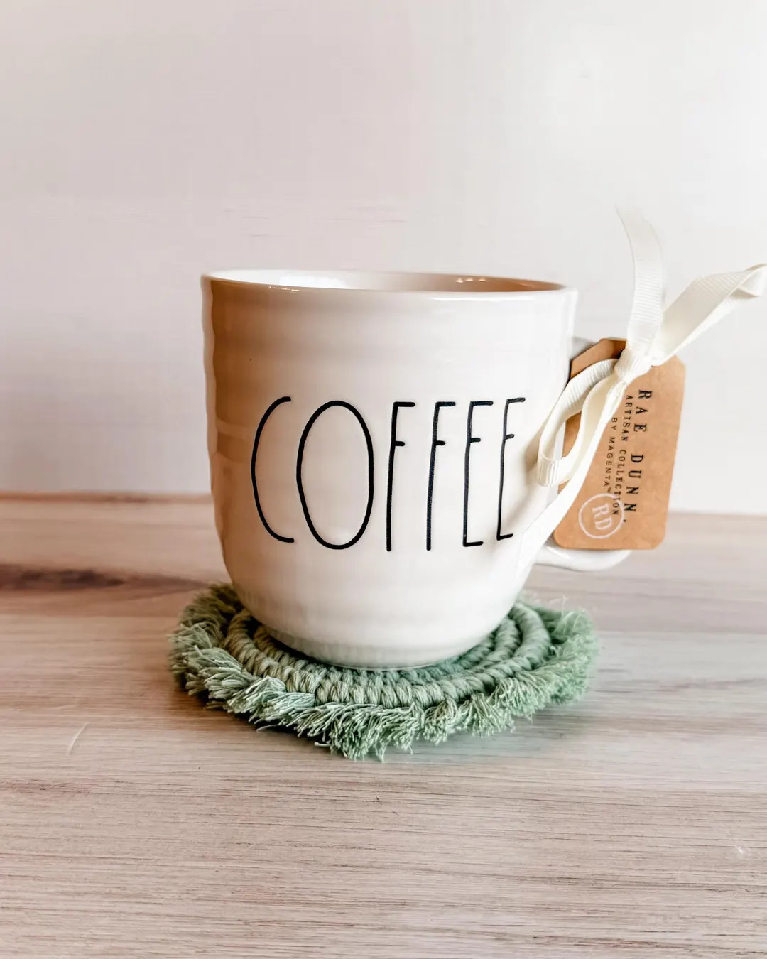 Round Coffee Mug | Rae Dunn Coffee Cup | Unique Mugs | Coffee Lover Gifts | Farmhouse Coffee Cup ... | Etsy (US)