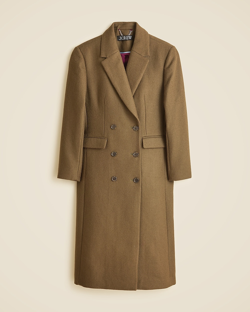 Palais double-breasted topcoat in Italian wool-blend melton | J. Crew US