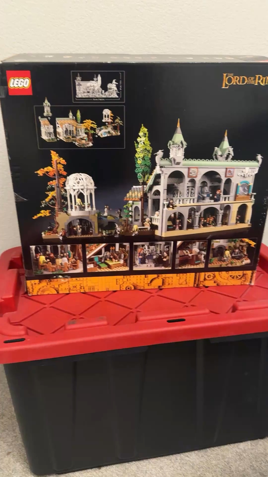 How I Store My Assembled LEGO Icons Lord Rings Rivendell Set 



#LTKKids
