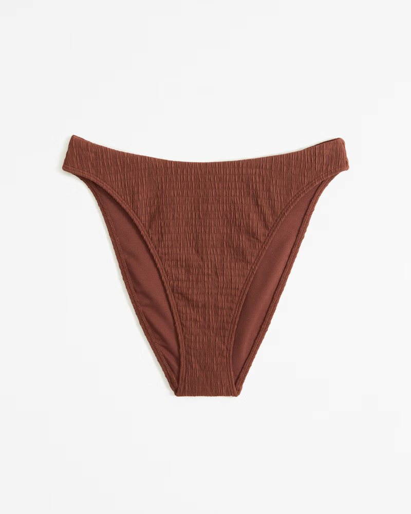 Curve Love Mid-Rise High-Leg Moderate Bottom | Abercrombie & Fitch (US)