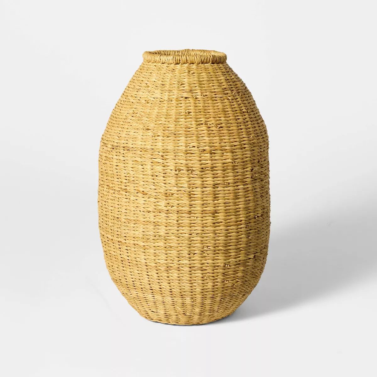 Elephant Grass Woven Vase Natural - Threshold™ designed with Studio McGee: Indoor Decorative Sc... | Target