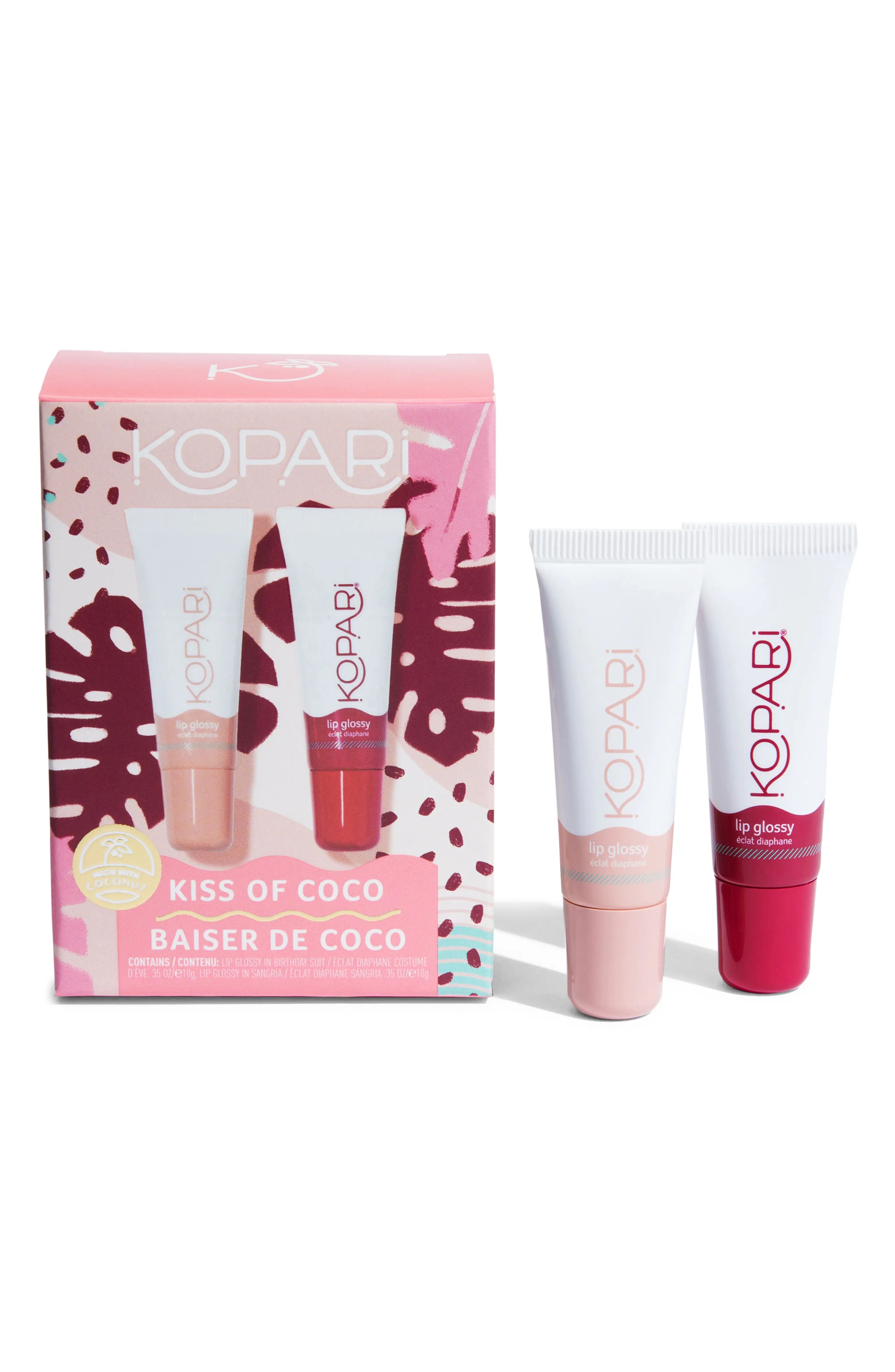 Kiss of Coco Full Size Lip Glossy Set | Nordstrom