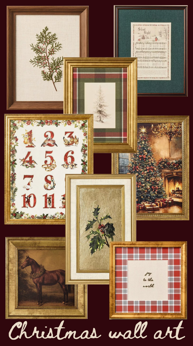 Christmas wall art starting at just $20! 
..................
target new arrivals target wall art target home decor christmas art christmas decorations christmas decor pottery barn dupe anthropologie dupe rustic christmas cozy christmas gold frame horse art 12 days of christmas walmart wall art walmart christmas decor hearth & hand magnolia target hearth & hand christmas decor hearth & hand christmas decorations hearth & hand at target christmas countdown 

 #LTKSeasonal #LTKHome #LTKSaleAlert