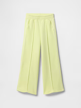 Kids Relaxed Wide-Leg Track Pants | Gap Factory