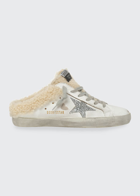Golden Goose Superstar Sabot Shearling Slide Sneakers | Bergdorf Goodman