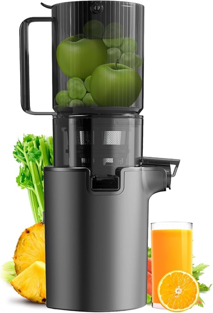 Masticating Juicer Machines, 4.1-inch (104MM) Slow Cold Press Juicer with Extra Wide Feed Chute, ... | Amazon (CA)
