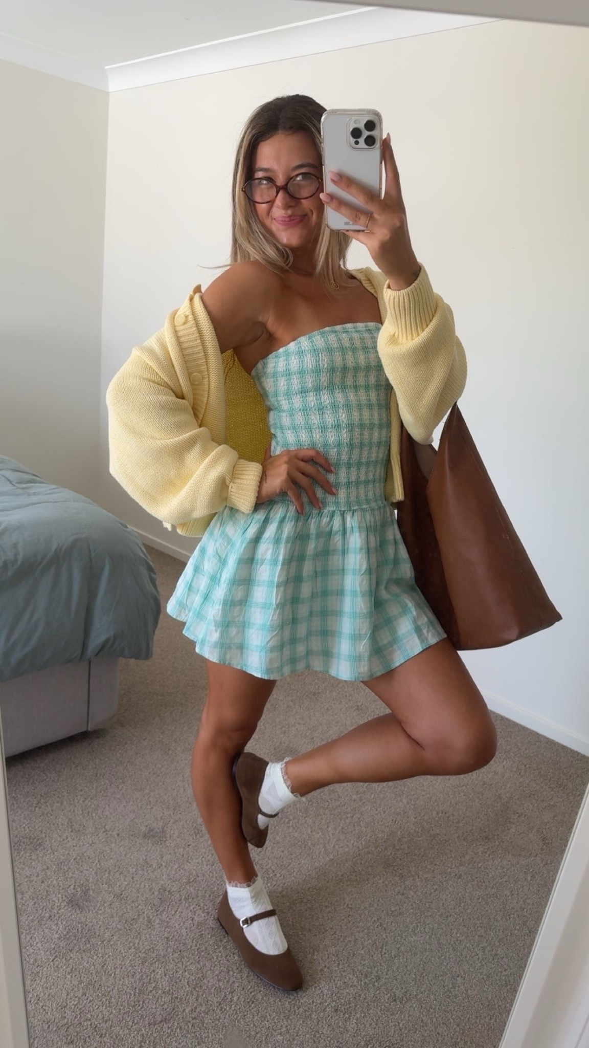 Knit: Winter Glassons 
Bag: Kmart
Shoes and socks: Cider 
Glasses: princesspolly

#LTKaustralia #LTKsummer #LTKspring