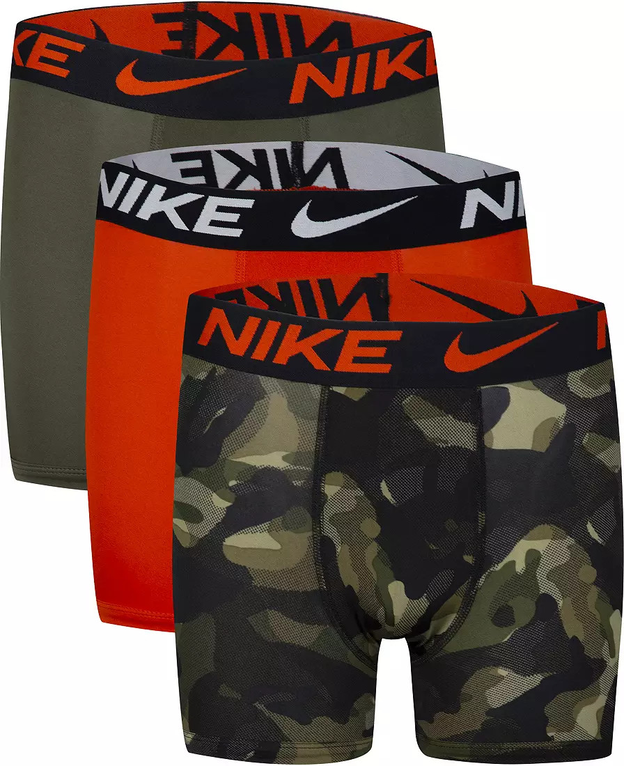 Nike Boys' MICRO Essential Dri-Fit Boxer Briefs, 3 Piece Set | DICK'S Sporting Goods