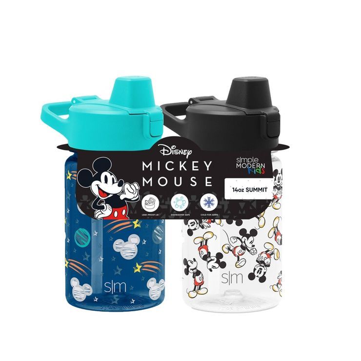 2pk Summit Tritan Heat Transfer 12oz 'Mickey' Portable Drinkwares - Simple Modern | Target
