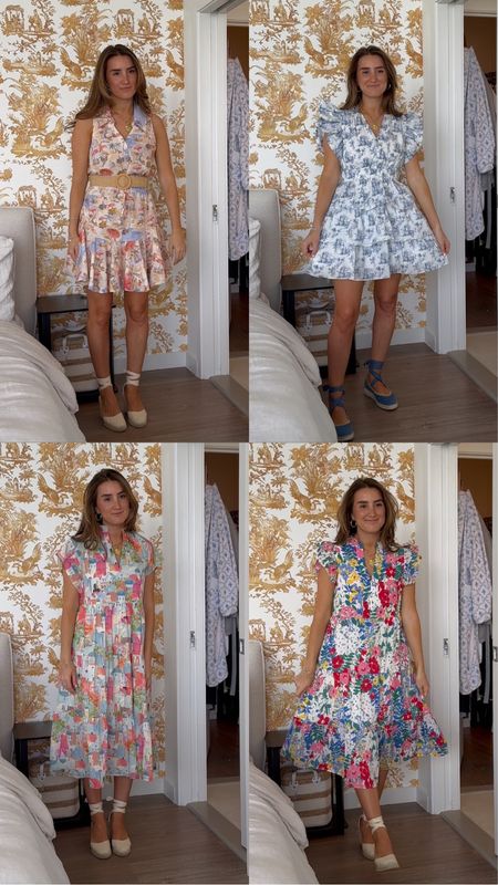 Toile dresses from my TikTok! Love these statement dresses as a vacation outfit! Also great for a Spring outfit for brunch or bridal shower!

#LTKwedding #LTKtravel #LTKU