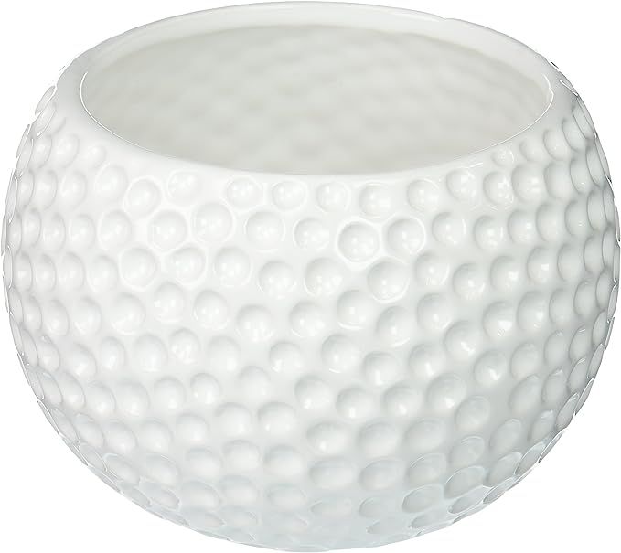 Large Ceramic Golf Ball Container - Use as a Planter, Candy Dish or Gift Basket! | Amazon (US)
