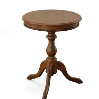 Gilda Chestnut Side Table | The Home Depot