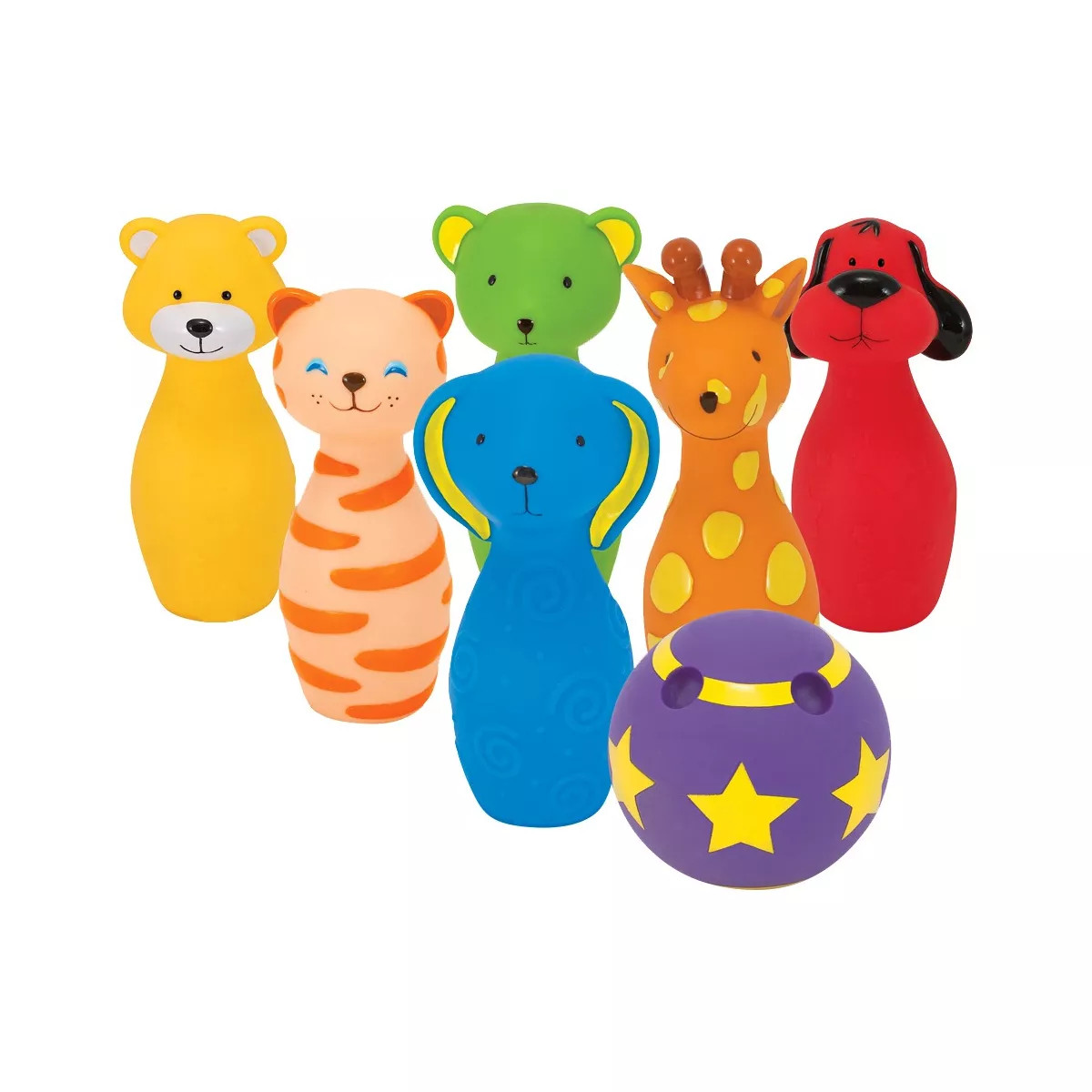 Melissa & Doug K's Kids Bowling Friends Play Set and Game With 6 Pins and Convenient Carrying Cas... | Target