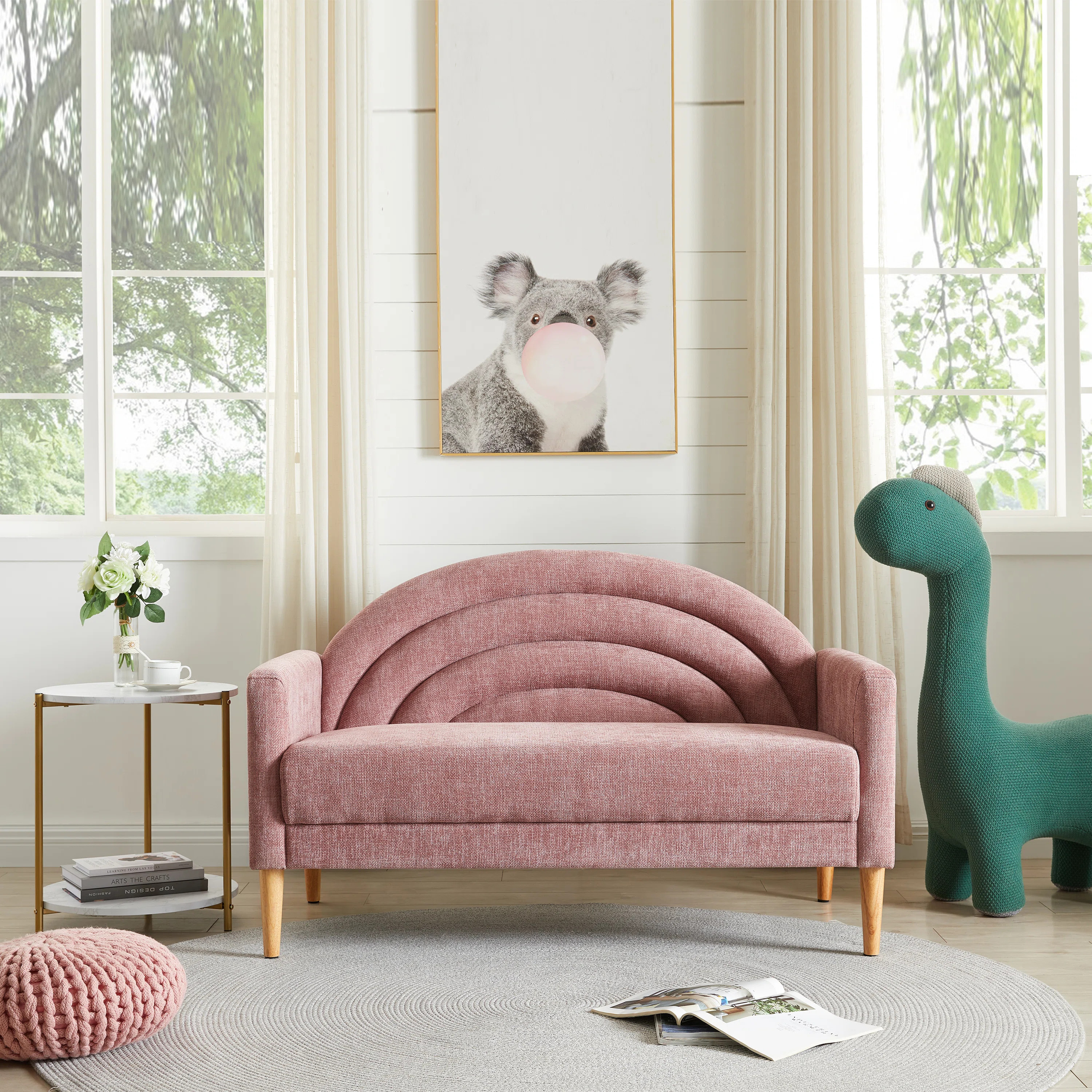 Michala Upholstered Loveseat | Wayfair North America