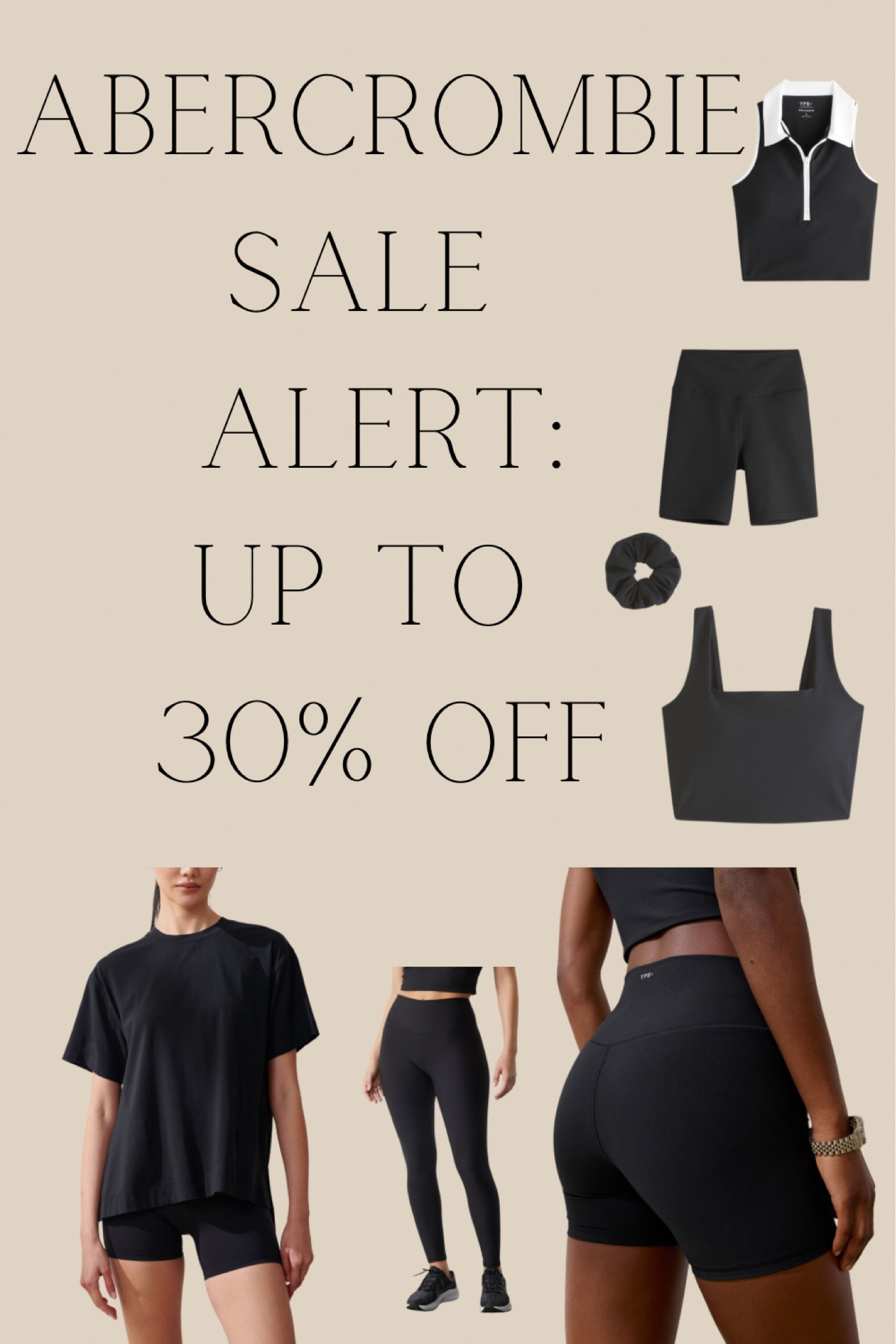 Abercrombie is having a little summer sale! You can get up to 30% off most clothes and even their YPB active line. I recently just bought more of the biker shorts (which I love and snatch you up) and also the leggings. I decided to try the active tshirt to see how it fits and wears. Will keep you updated on that one.

#abercrombie #abercrombie&fitch #abercrombieypb #yourpersonalbest #activewear #athleisure #summersale #salealert 

#LTKActive #LTKFindsUnder50 #LTKFitness
