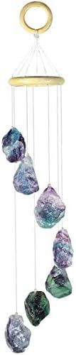 Nupuyai Wind Chimes - Unique Raw Stones Wind Chimes for Indoor Outdoor, Stone Decoration Figurine... | Amazon (US)