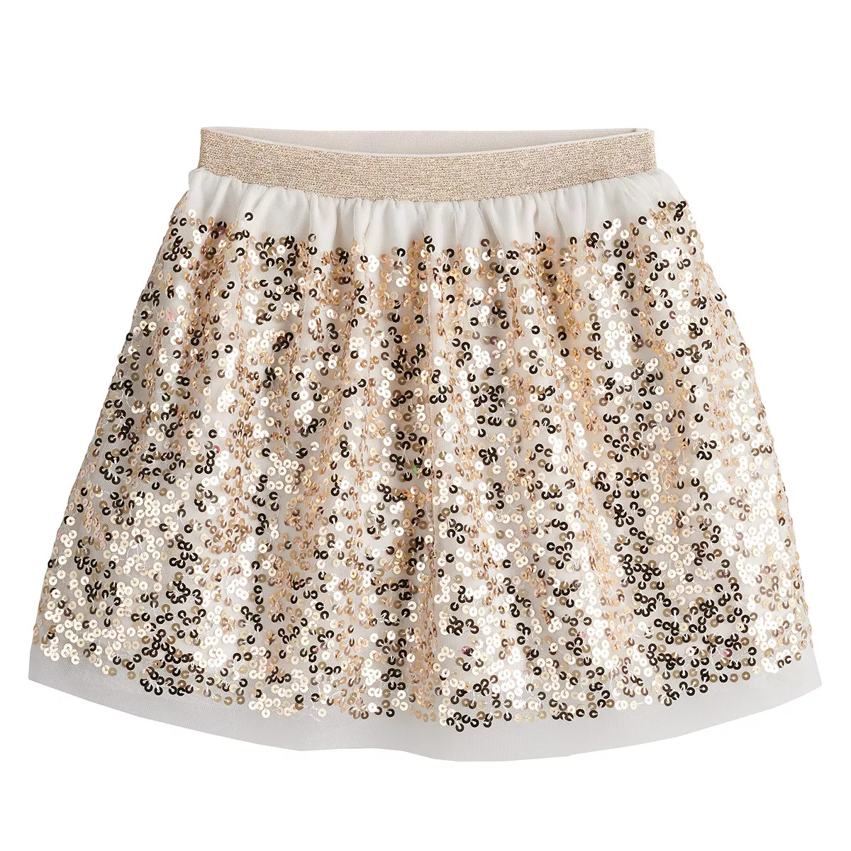 Girls 4-12 Sonoma Goods For Life® Sequin Scooter Skort | Kohl's