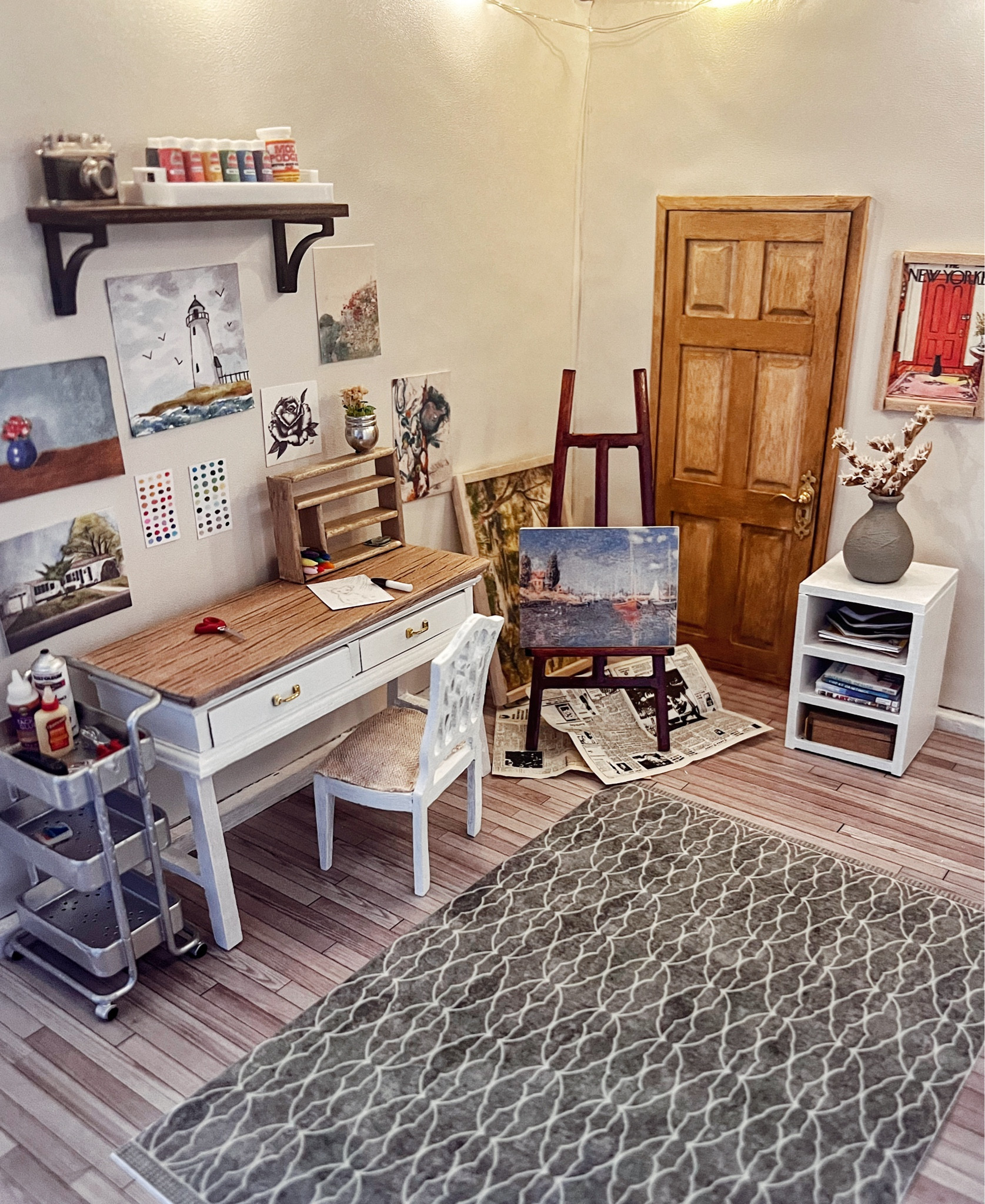 My favorite room in my first house, the art studio 🫶🏻

#LTKfindsunder100 #LTKhome