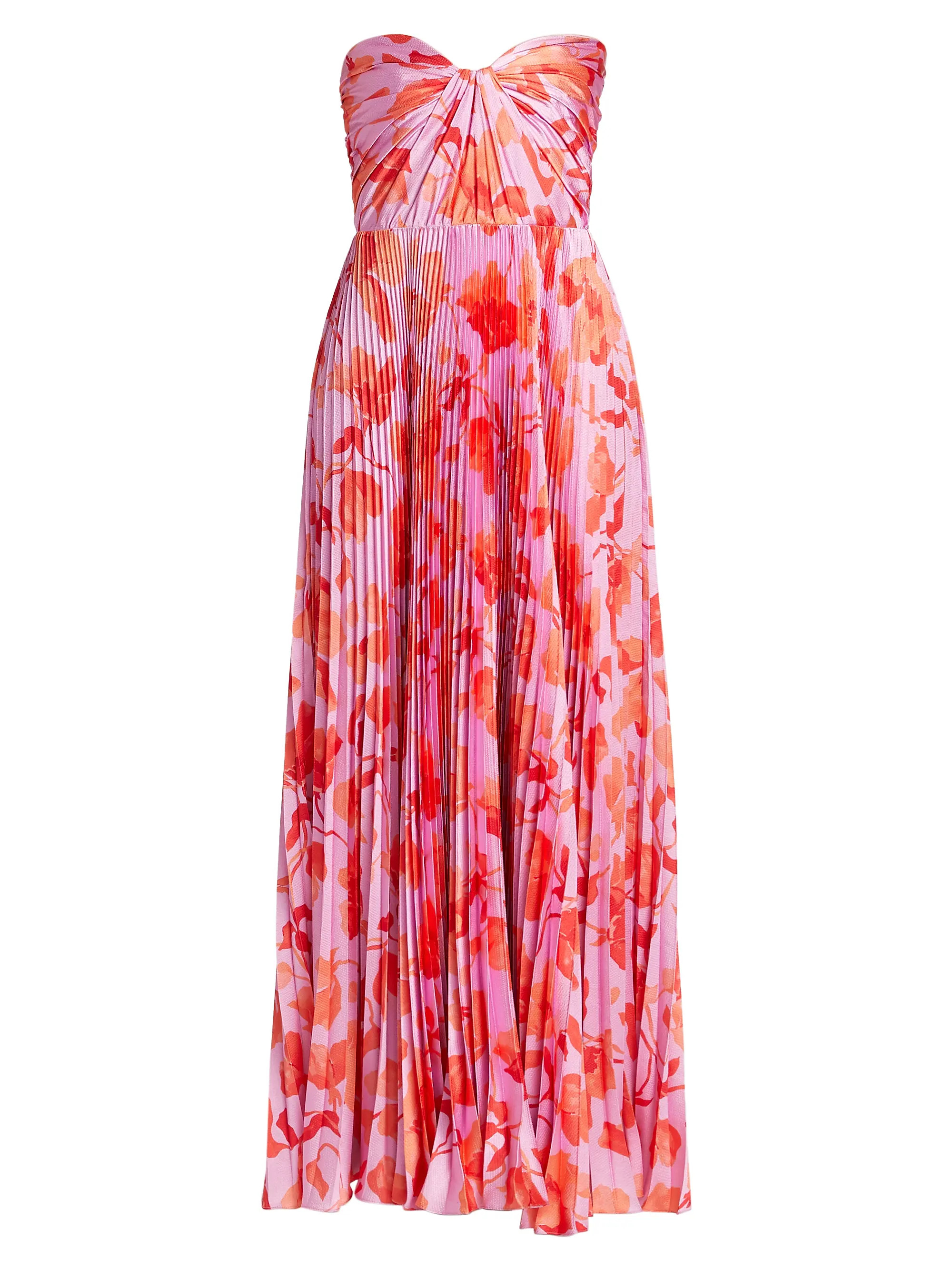 As It May Nora Printed Satin Gown | Saks Fifth Avenue | Saks Fifth Avenue