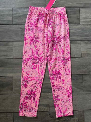 LILLY PULITZER EMORA KNIT PANT, PINK BLOSSOM, WILD ABOUT YOU, NWT $118, 2XS | eBay US