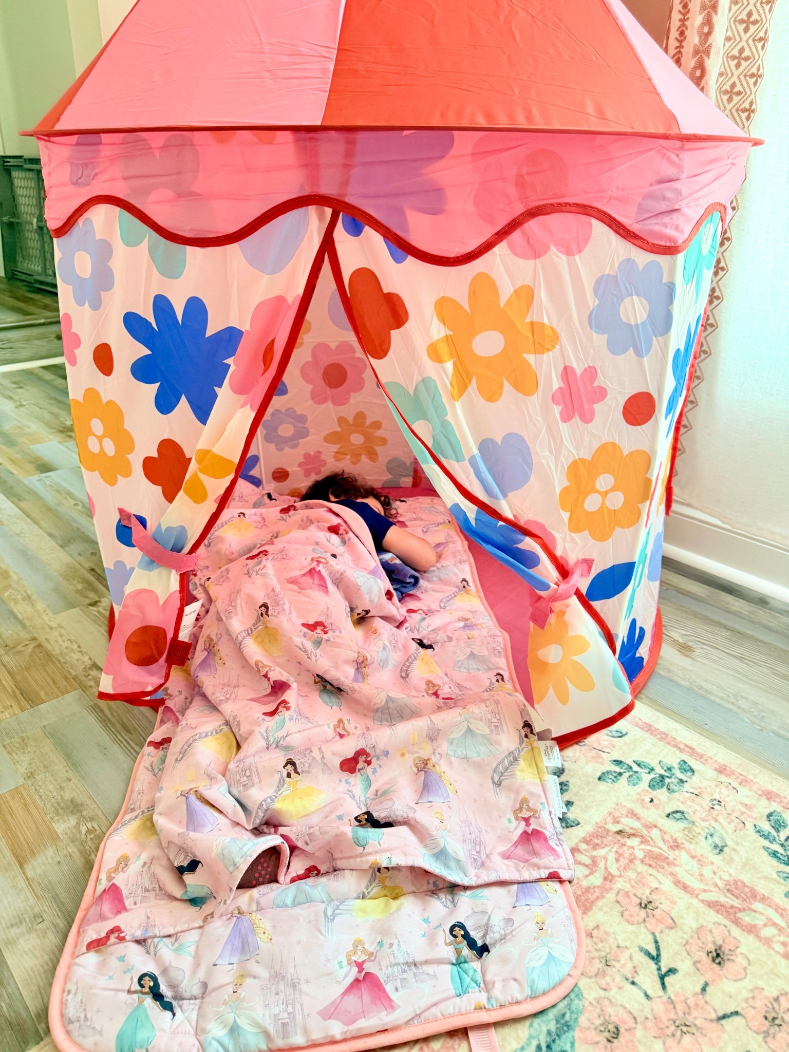 A sick baby means trying new things to make staying inside more fun! Grabbed this adorable toddler pop-up tent from Target to make resting more fun for my 2 year old. Highly suggest for both rainy and extremely hot days! Gigglescape is elite for kids. 

#toddlerlife
#toddlermom
#gigglescape
#potterybarnkids

#LTKBaby #LTKKids
