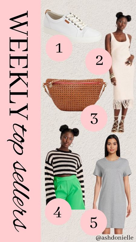 Weekly top sellers!

Belt bag, sweater, mini dress, crochet dress, white sneakers

#LTKfit #LTKSeasonal #LTKstyletip