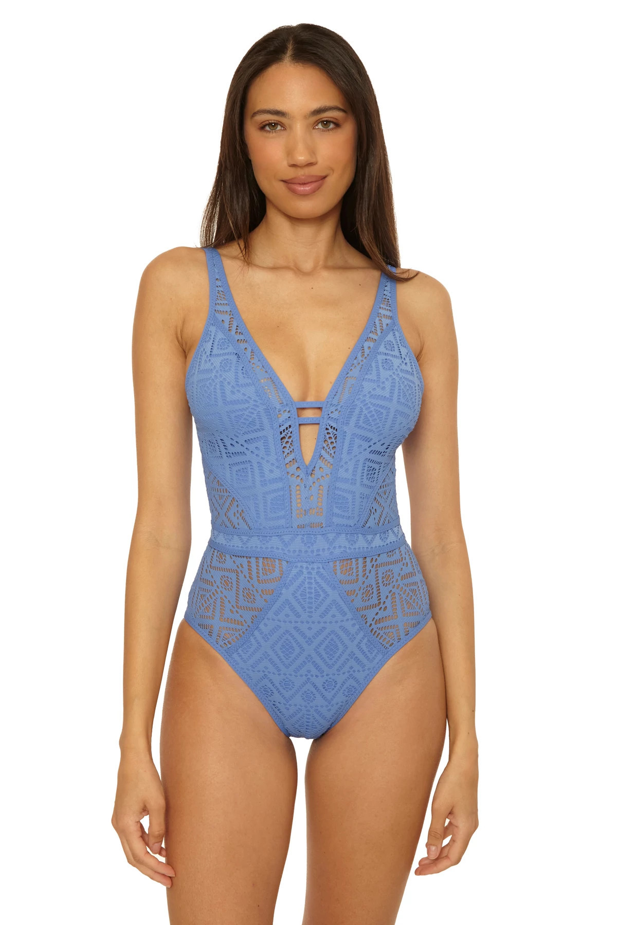 Show & Tell Plunge One Piece Swimsuit | Everything But Water