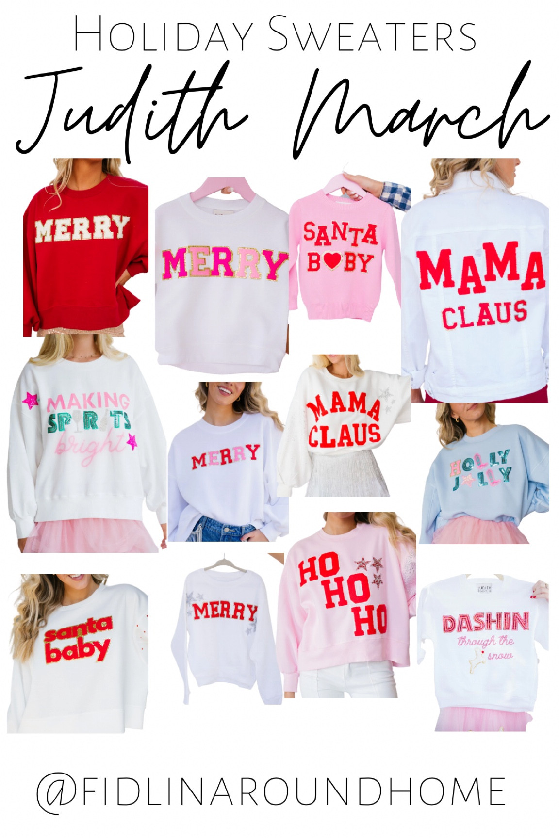 Women and girls and toddler baby girls holiday and Christmas sweaters tops shirts festive holiday outfits! Matching mommy and me options - ALL 50% off!

#LTKfamily #LTKCyberweek #LTKHoliday