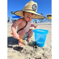 Ships Free Infant Straw Beach Hat, Toddler Hat For Babies, Summer Hats Kids, Matching Family | Etsy (US)