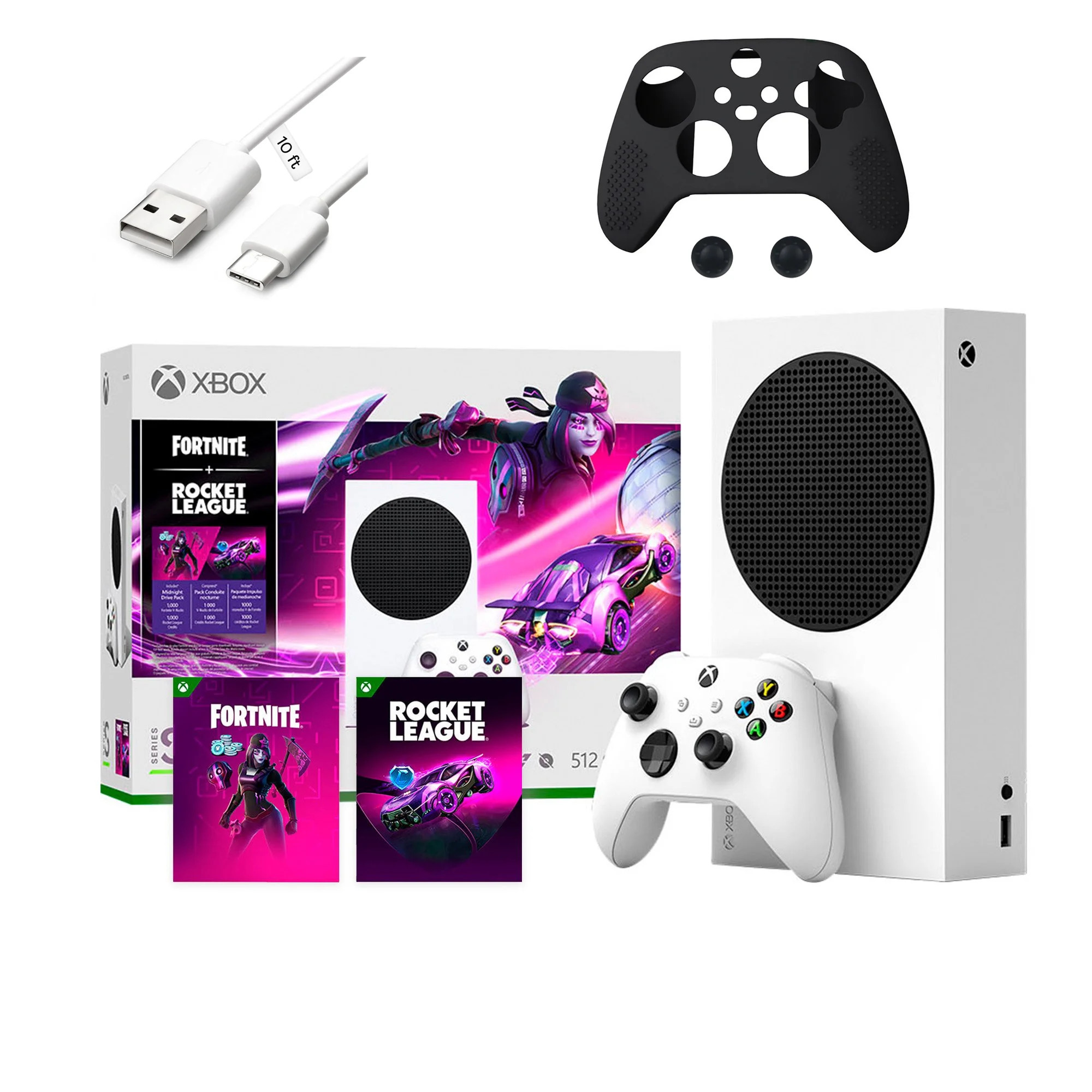 Microsoft Xbox Series S – Fortnite & Rocket League Bundle with Mazepoly Accessories | Walmart (US)